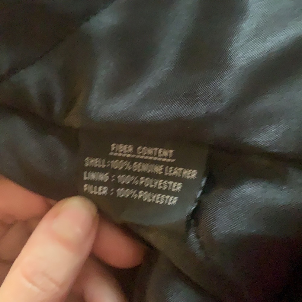 Nicole Miller leather jacket - Picture 8 of 9
